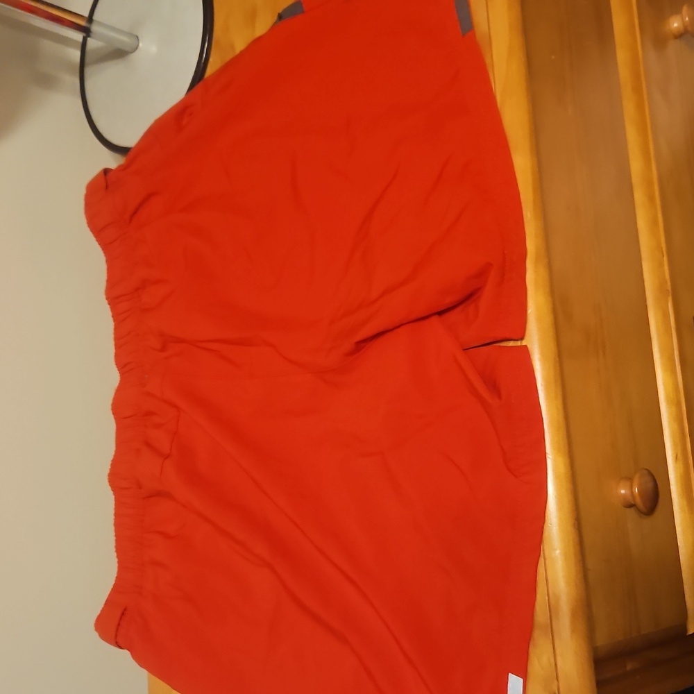 Skora Red 5inch Workout Shorts